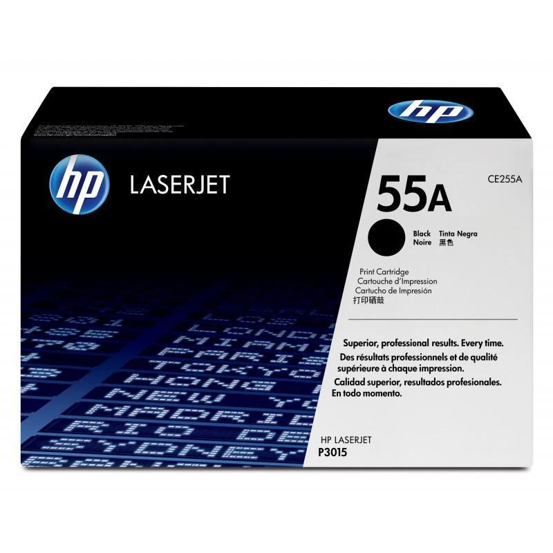 HP 55A Noir- Toner HP LaserJet d'origine