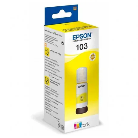 Epson 103 Jaune - Bouteille d'encre Epson EcoTank d'origine